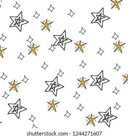 Vector Star Pattern Background