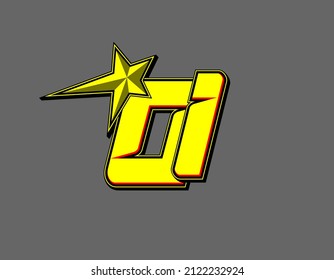 Número de carreras de estrella de vectores 01. Diseño plano, editable. Vector Illustration EPS 10