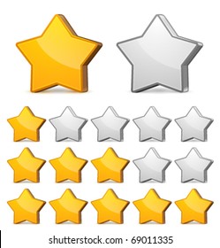 Vector Star Rating