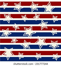 vector star seamless background 