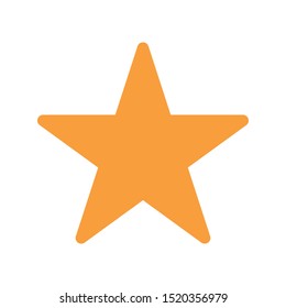 Vector Star Shaped Graphic Icon