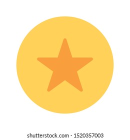 Vector Star Shaped Graphic Icon