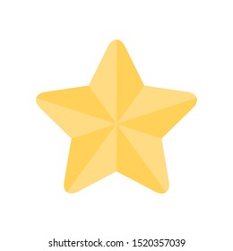 Vector Star Shaped Graphic Icon