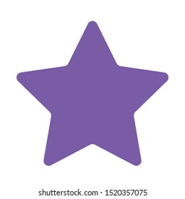 Vector Star Shaped Graphic Icon