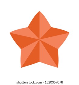 Vector Star Shaped Graphic Icon