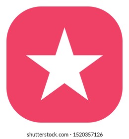 Vector Star Shaped Graphic Icon