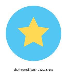 Vector Star Shaped Graphic Icon