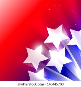 vector star shiny background with space for your text