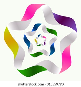 Vector of  star symbol or icon