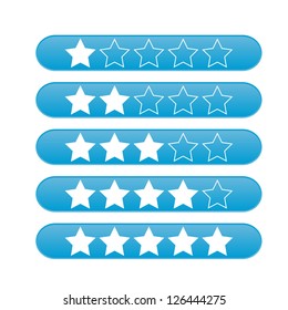 Vector Star Web Icons Rating