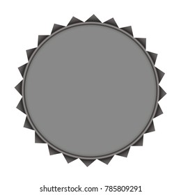 Vector starburst, sunburst badge. Simple flat style. Vintage labels. Round vignette, frame Design elements.  