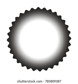 Vector starburst, sunburst badge. Simple flat style. Vintage labels. Round vignette, frame Design elements.  
