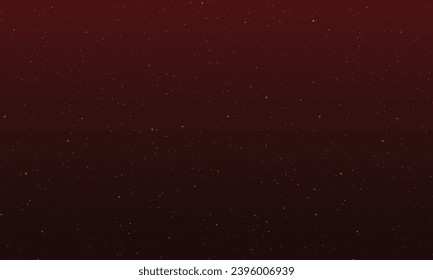 Vector starry night background green gradient