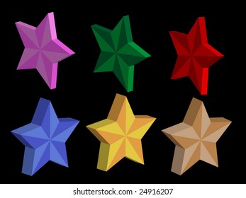 vector stars