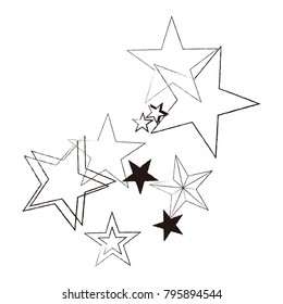 Vector stars illustration