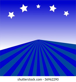 Vector Stars On Horizon