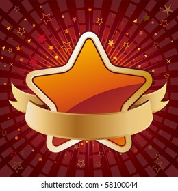 vector stars,abstract design element