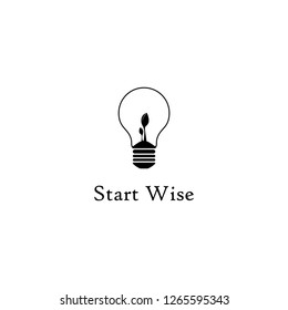 VECTOR OF START WISE LOGO