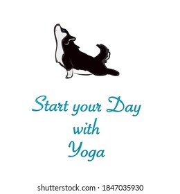 Vector: Start your Day with Yoga