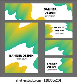 Vector stationary mockup set of realistic office objects with abstract design brand identity. White stationery set items for brand identity and logo presentation