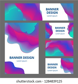 Vector stationary mockup set of realistic office objects with abstract design brand identity. White stationery set items for brand identity and logo presentation
