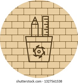  Vector Stationery Icon