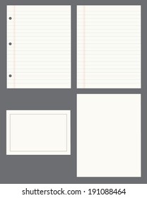 Vector Stationery Template Set