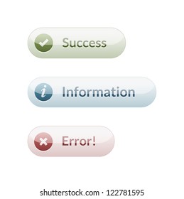 Vector Status Buttons
