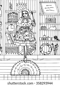 vector steam punk illustration