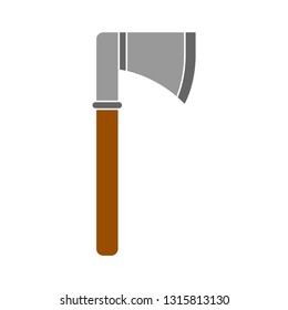 vector steel axe double illustration