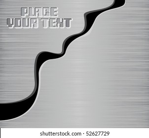 Vector steel background for decoration and design