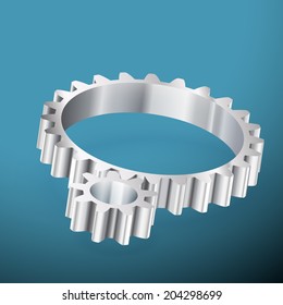 vector steel gears