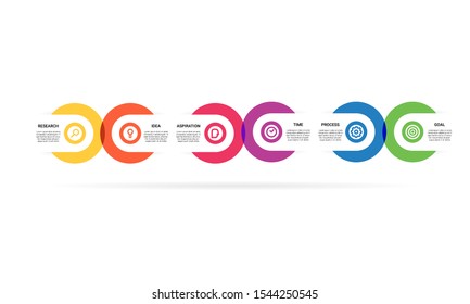 vector step Infographic stack chart design with icons and 6 options or steps. for business concept. Can be used for presentations banner, workflow layout, process diagram, flow chart
