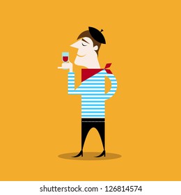 French Stereotypes Hd Stock Images Shutterstock