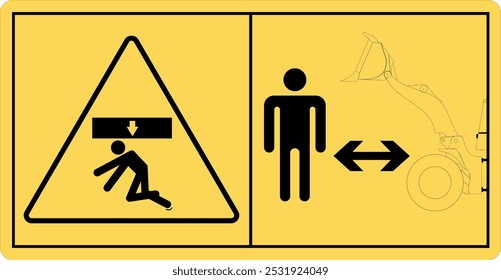 vector sticker decal intruction sefty