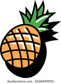 Vetor Adesivo Ícone Emoji Verão