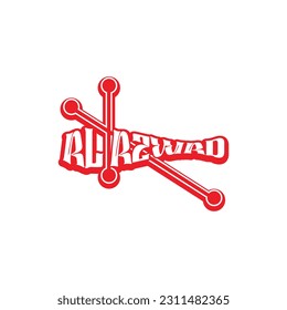 Vektoraufkleber-Logo, Y2k-Stil, Straßenbekleidung, Islamisch für Mode