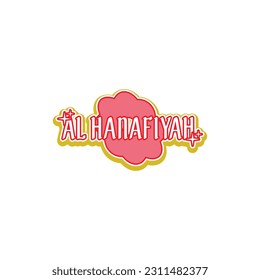 Vector sticker Logo Y2k style, streetwear, Islamic for fashion