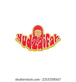 Vector sticker Logo Y2k style, streetwear, Islamic for fashion