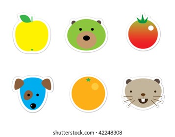 Vector Sticker Mix