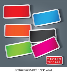 Vector Sticker Set