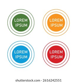 Vector sticker set with new sale tags and discount price bubbles for web design