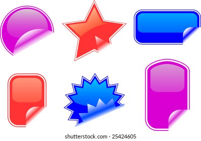 Vector stickers