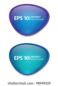 vector stickers glass bubbles illustration