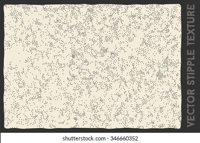Vector Stipple Halftone Grunge Texture - High Detailed Surface Texture from Little Dots - Vector Illustration 