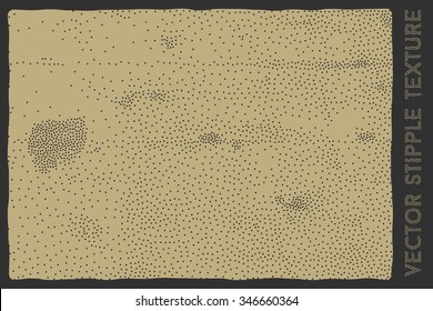 Vector Stipple Halftone Grunge Texture - High Detailed Surface Texture from Little Dots - Vector Illustration 