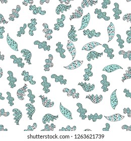 Vector - stock. Doodles cute pattern. Nice background. Seamless Beautiful fabric pattern. Black, neutral and white on colors. It can be used on wallpaper, mug prints, baby apparels, wrapping boxes etc