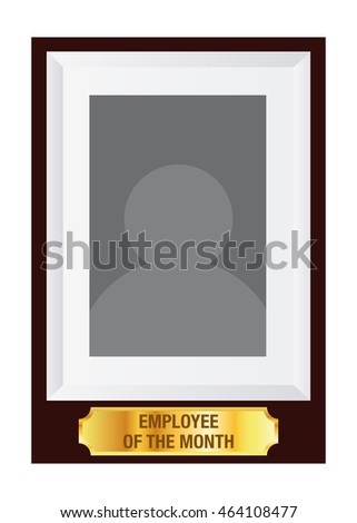vector stock employee month award photo stock vector royalty free