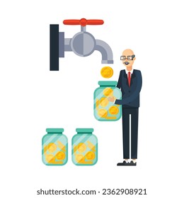intercambio de valores vectorial conjunto de iconos isométricos con diferentes gráficos gráficos elementos financieros tecnología en ilustración de comercio