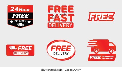 Vector Stock Free Delivery Element Design Full Vector Hight Resolution For Product Branding Design